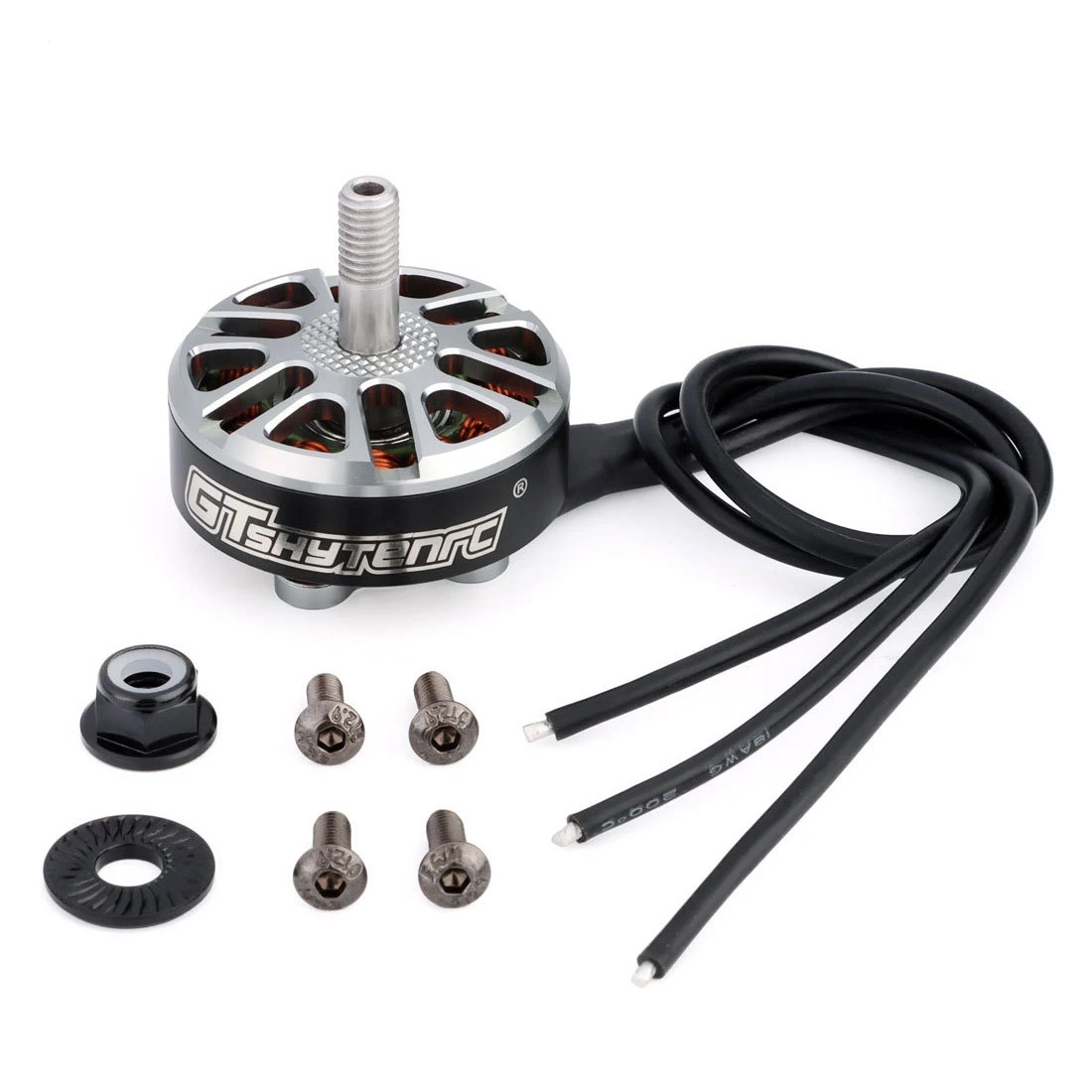 2807 Motor sem escova 1700KV adequado para peças DIY de drone freestyle FPV de 7 polegadas