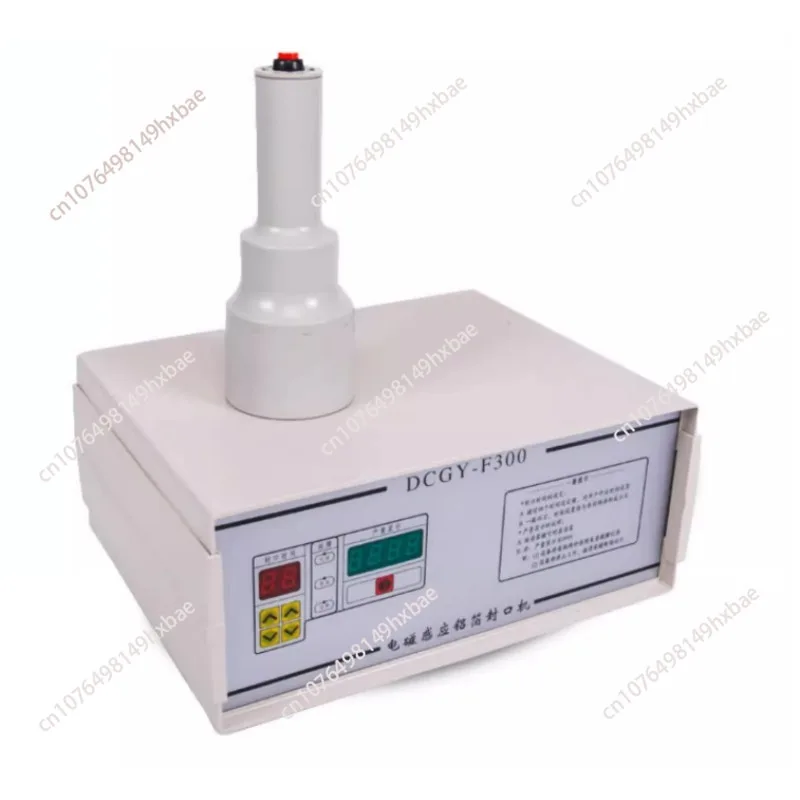 

DCGF-F300 500 1000 Электромагнитная индукционная машина для запечатывания Ручная машина для запечатывания крышек бутылок из оловянной фольги