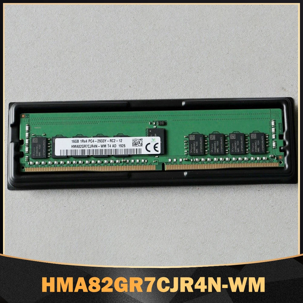 

1PCS RAM 16GB 16G 1RX4 PC4-2933Y ECC For SK Hynix Server Memory HMA82GR7CJR4N-WM