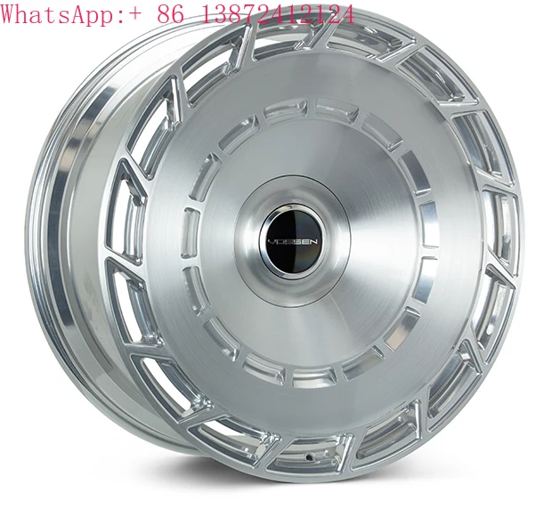 

Forged Wheel 19 20 21 22 5x112 Brushed Clear 6061-T6 ALuminum Alloy Rims for Maybach Dodge Magnum Rt Range Rover Phantom Alphard