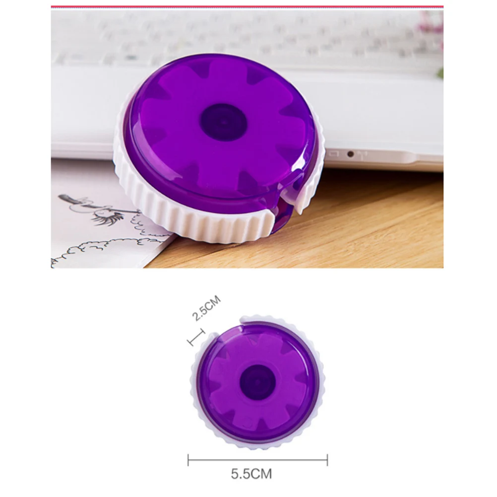 

2pcs Cute Headphone Cable Organizer Portable Wire Storage Box For Earbuds Pc Laptop Bright Color Mini Reel Lightweight