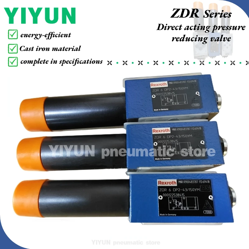 ZDR6DP2-43/150YM,ZDR10DP1-40/75YM,YIYUN pneumatic,Rexroth direct acting pressure reducing valve,ZDR6DP2, ZDR10DP1,series