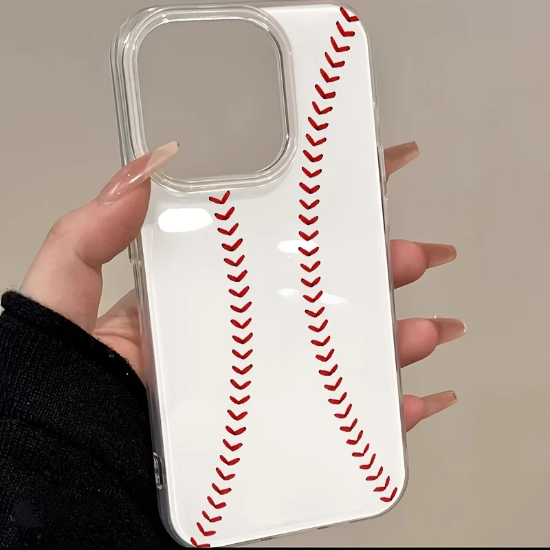 Baseball Black Dot Korean Phone Case For Samsung Galaxy S24 S25 Plus S23 S26 Ultra A57 A17 A27 A56 A55 A36 A06 A07 Bumper Cover
