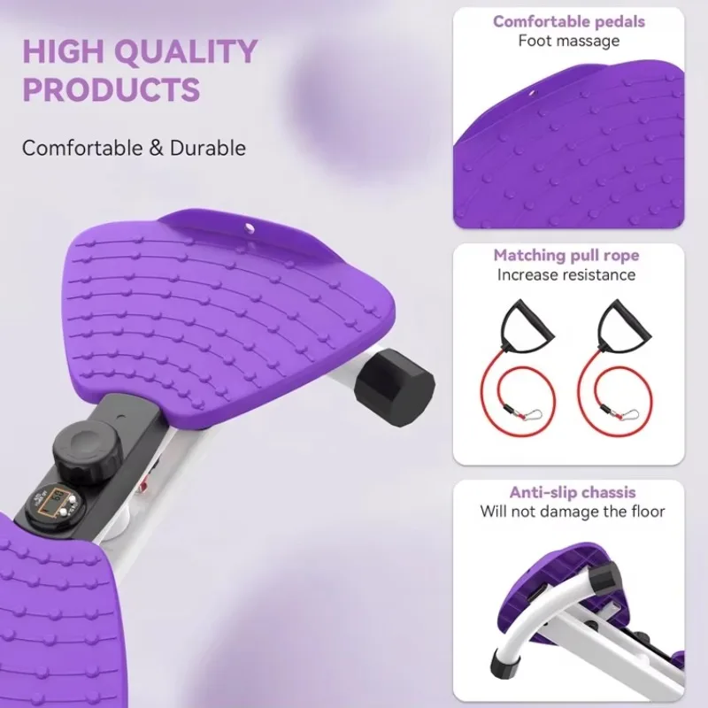 

Sport Waist Twister Machine Ab Twister Adjustable Exercise Twist Board for Women Men with Digital Display