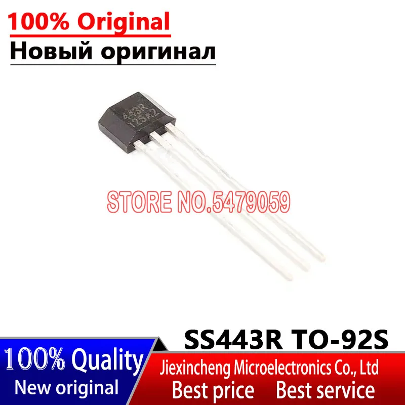 10Pieces SS443A SS443R SS443F  443A 443R 443F 43A 43R 43F TO-92S New original Hall Effect Sensor