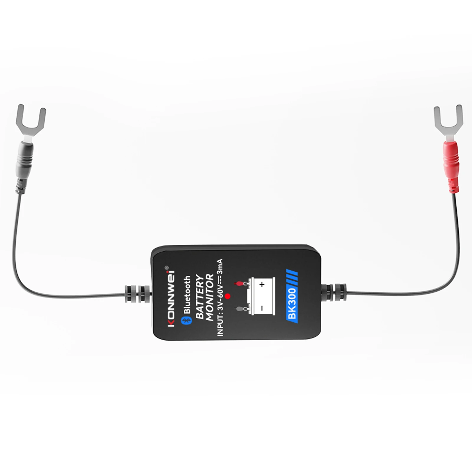 

KONNWEI BK300 Wireless Battery Monitor and Electrical System Tester BT 5.0 Intelligent Battery Tester Waveform Cranking Charging