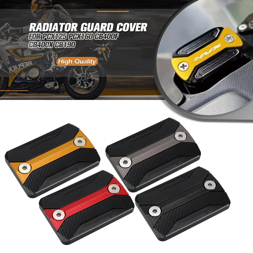 FOR HONDA CC110 PCX125 PCX160 PCX150 CB400F CB400X CB190 DRG158 Motorcycle Brake Fluid Tank Cap Brake pump Cover Accessories