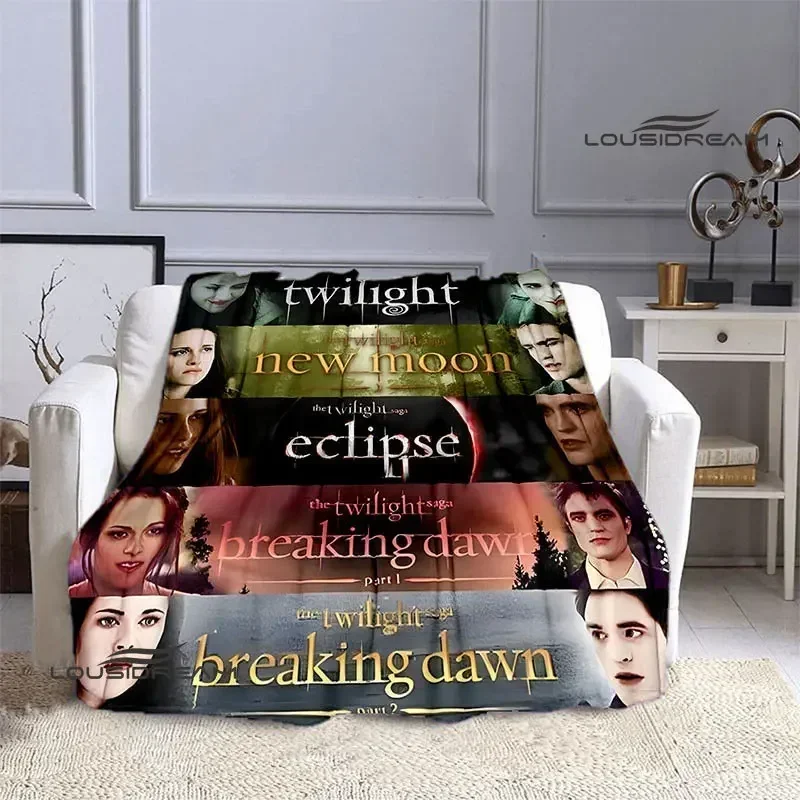 

The Twilight Saga Printing blanket Children's Warm blanket Framine Soft and Comfortable Home Travel Born blanket Birthday Gift