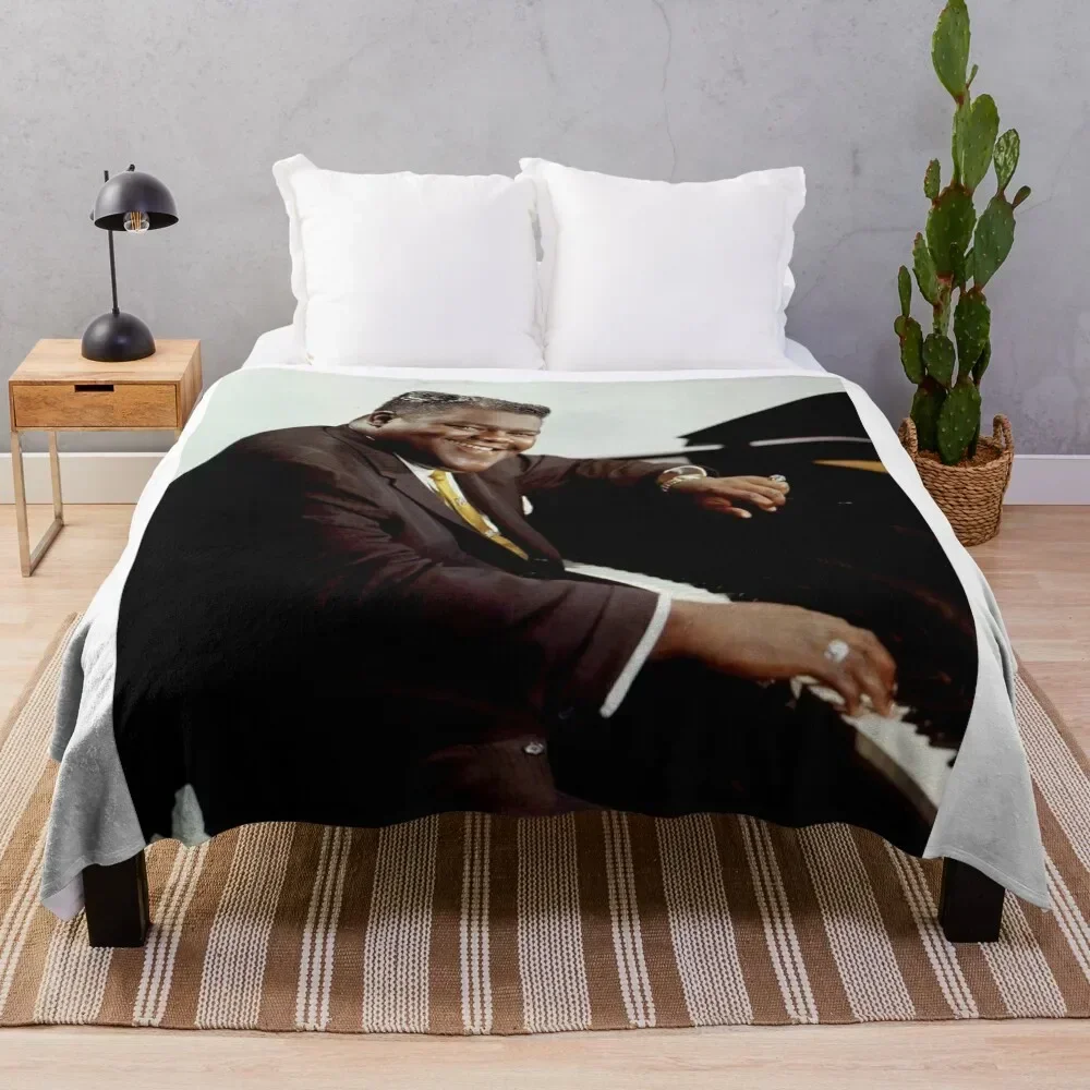 

Fats Domino Throw Blanket Decorative Sofa Hair decorative Soft Beds Blankets