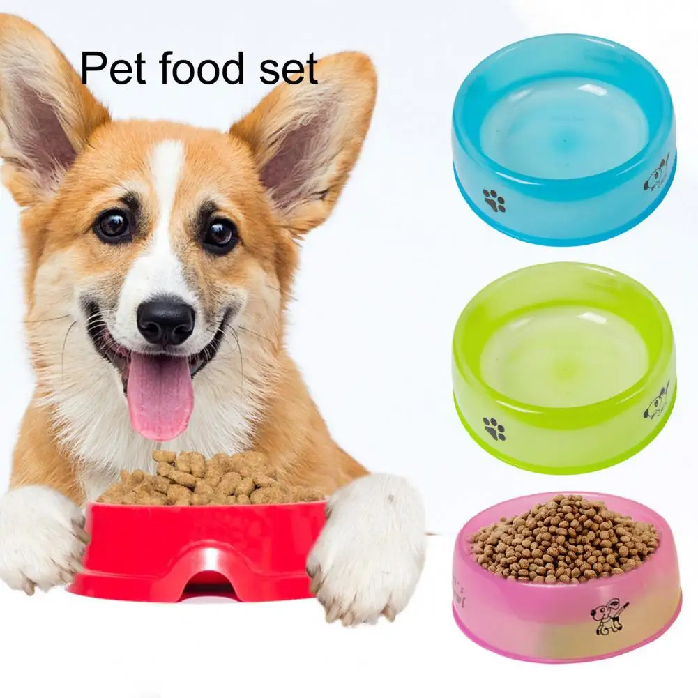 Pet Food Bowl  Safe Kitten Dogs Water Food Feeding Bowl  Lightweight Pet Food Water Feeder