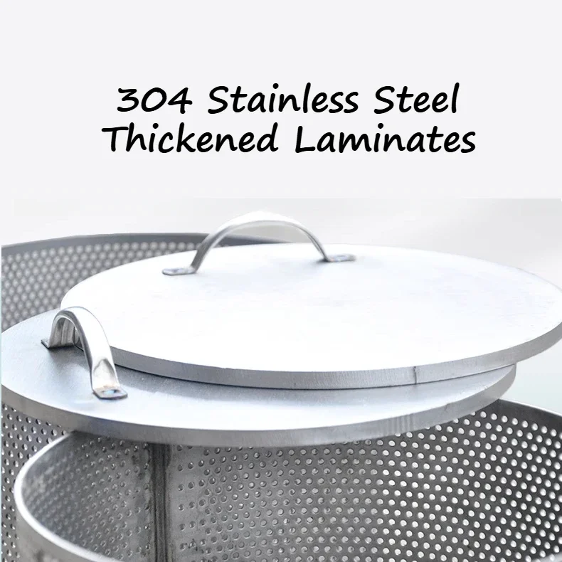 Stainless Steel Manual Spiral Large Jack Press Press for Honey, Chili Oil, Grape Wine, Lees,  Juice