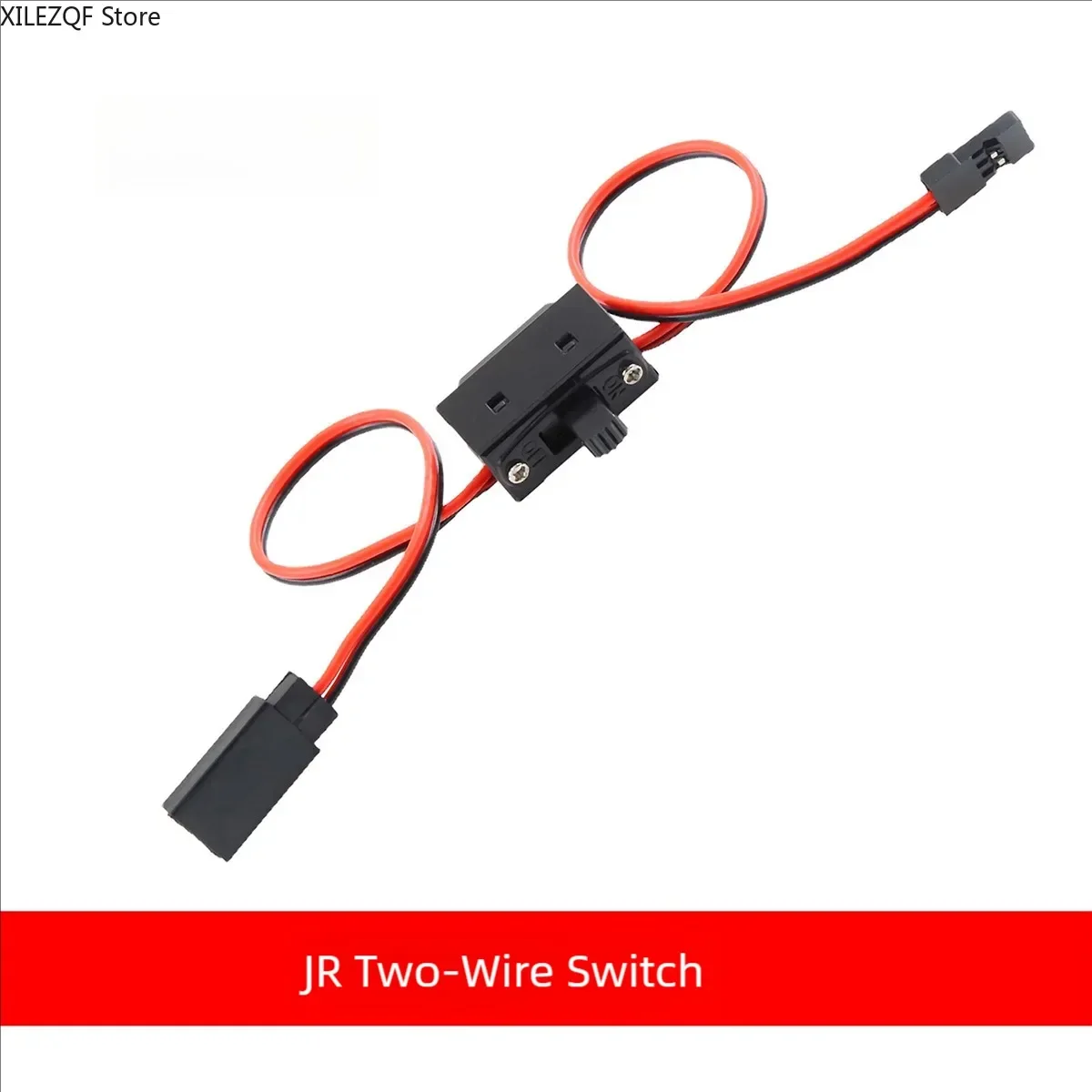 RC Power Switch with Futaba/JR/JST Connectors - Battery Cutoff for Drones, Cars & Boats - Waterproof On/Off Control