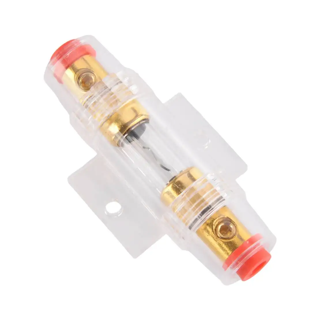 60 Amp AWG In-Line Fuse Holder 4 6 8 Gauge Fit For Car Audio Video Stereo