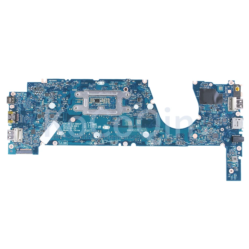 Imagem -06 - Placa-mãe Portátil para Dell Latitude 7370 Placa-mãe Cpu La-g861p 0hx8xk 09xfpt 0tcdgc 0hx8xk i5 i7 8ª Geração