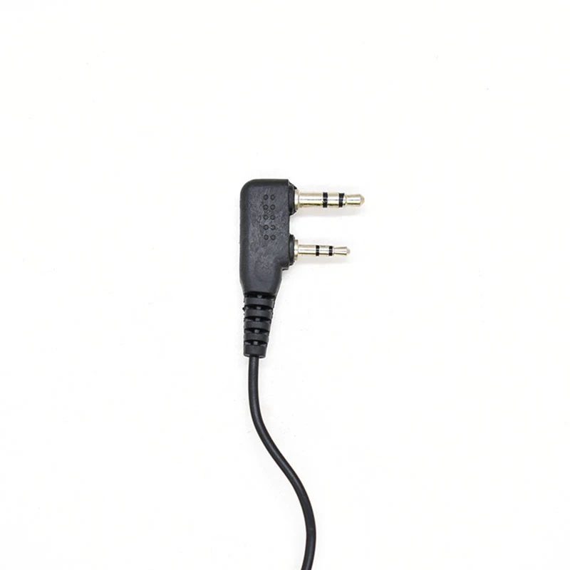 Walkie Talkie Headset 2 Pin K-Plug Wired Two Way Ham Radio Earpiece For Baofeng BF-888S UV5R Walkie Talkie 992 Earwear image 6