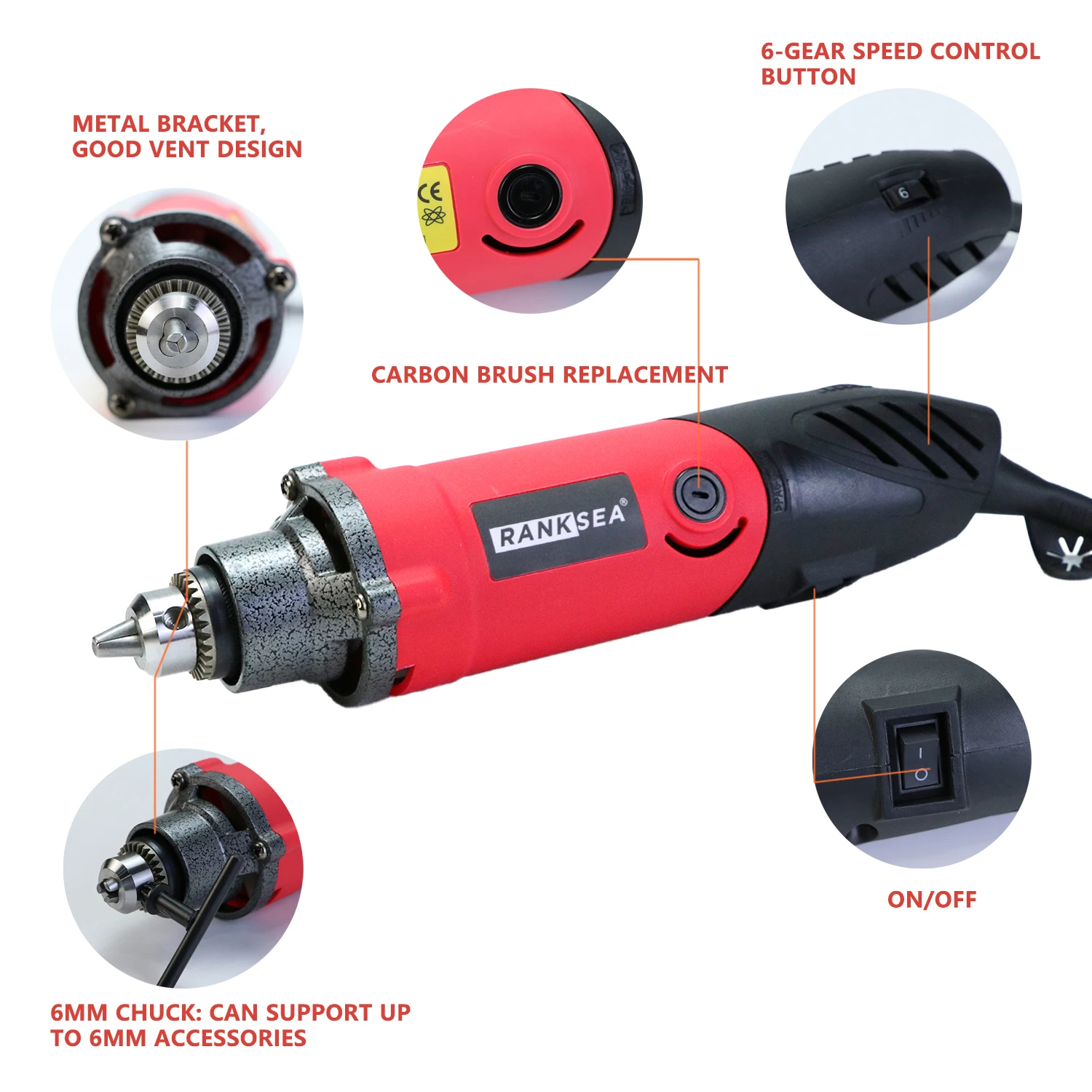 Power Rotary Tool Set Carving Tool Multifunctional Mini Drill Grinder Miniature Electric Drill Versatile Rotary Tool Kit Variable Speed