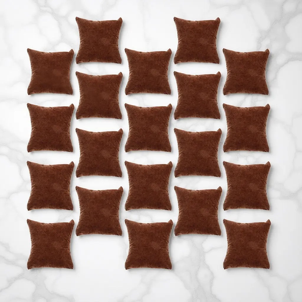 

20Pcs Small Watch Pillow High Density Foam Display Cushion for Watch Storage Protection and Elegant Jewelry Presentation in Gift