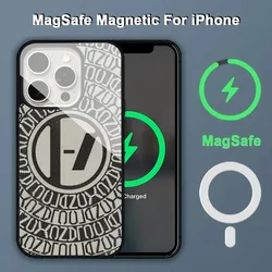 T-Twenty One Pilots Phone Case For IPhone 15 14 13 Pro Max 11 12 Mini Alex Mirror For Magsafe Wireless Charging Cover