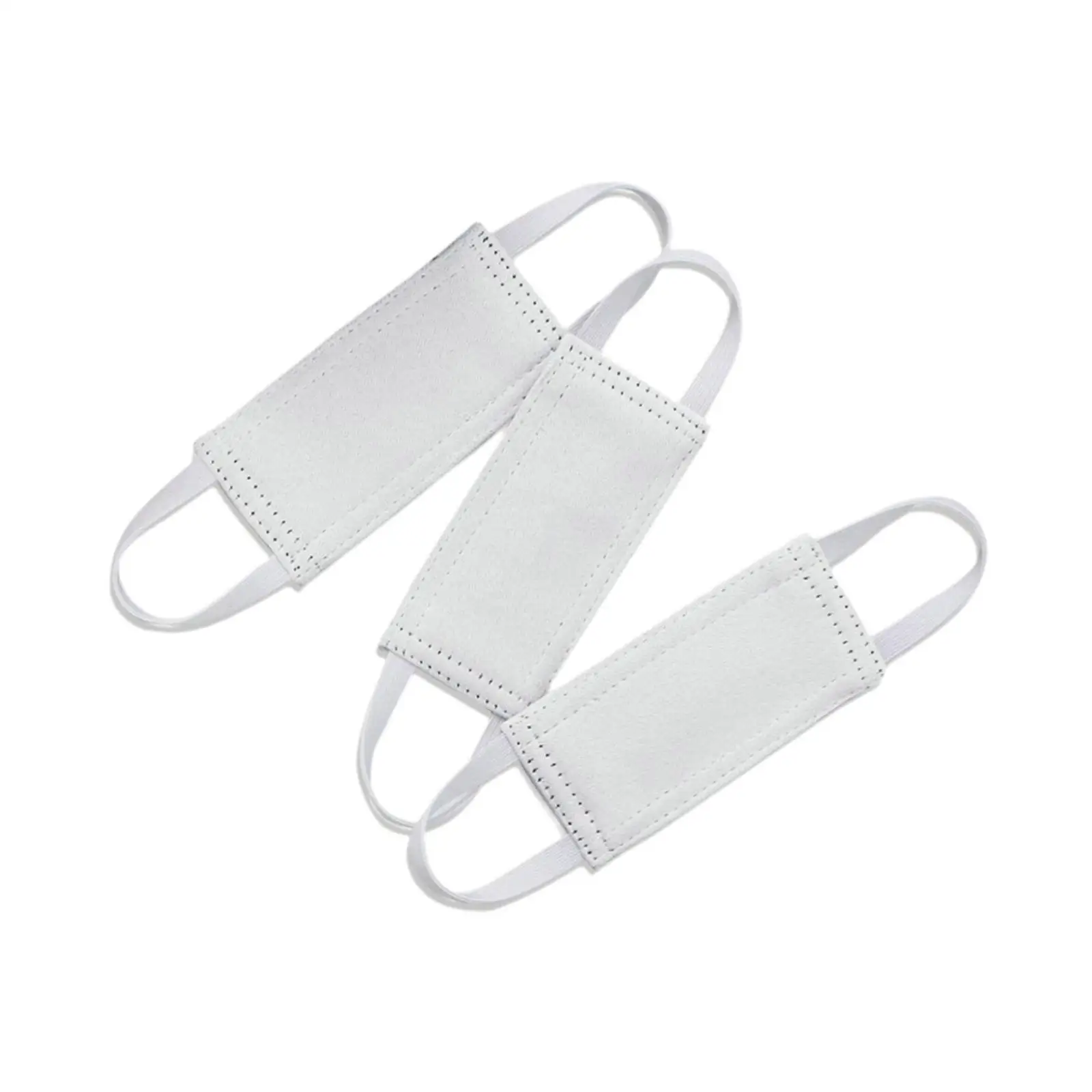 3 Units Door Closer Padding Oxford Cloth Accessory for Library with Adjustable Straps 10cmx5cm