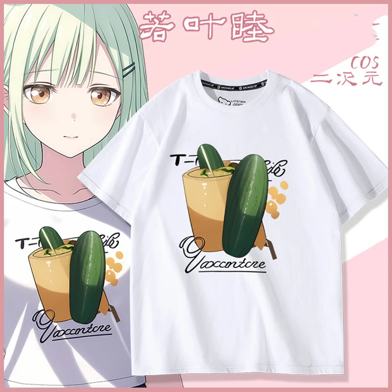 New Bang Dream Ave Mujica 3D T-shirt Fashion Wakaba Mutsumi Print Cosplay t shirts Harajuku Short Sleeve Y2k Top Summer Clothing