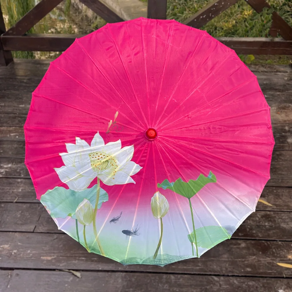 

Зонт из промасленной бумаги в китайском античном стиле, 70 см, 10 цветов, женский декоративный зонтик, костюмы, зонтик для фотографий