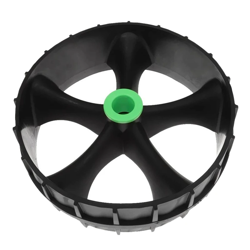 Kayak Wheel Trolley Cart Tire Black Kayak Wheel Strong-Bearing Replacement Wheels Adults Children Surfing