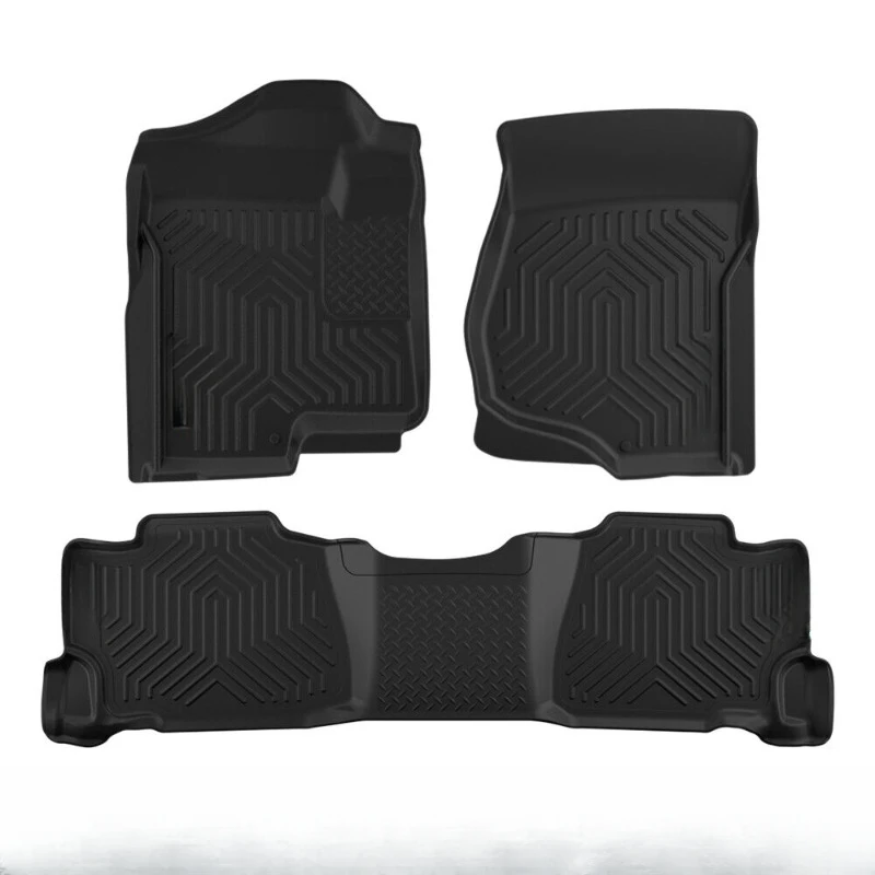 

Floor Mats TPE Liners Fit For 2007-13 Chevrolet Silverado/GMC Sierra 1500 United States