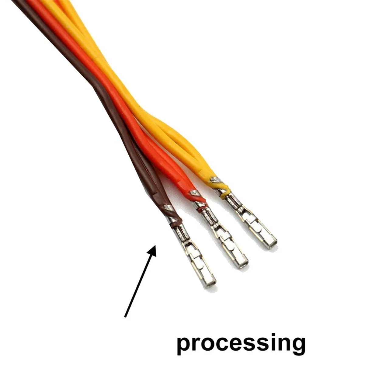 GOOD~5 Pcs JR/Futaba Style Servo 1 To 2 Y Harness Leads Splitter Cable Male To Female Extension Lead Wire for RC Models 7Cm