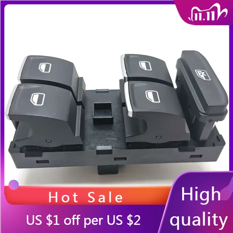 Electric Power Window Master Switch Button for Skoda Octavia 2013 2014 2015 2016 2017 OEM 5E0959857A 5E0959857