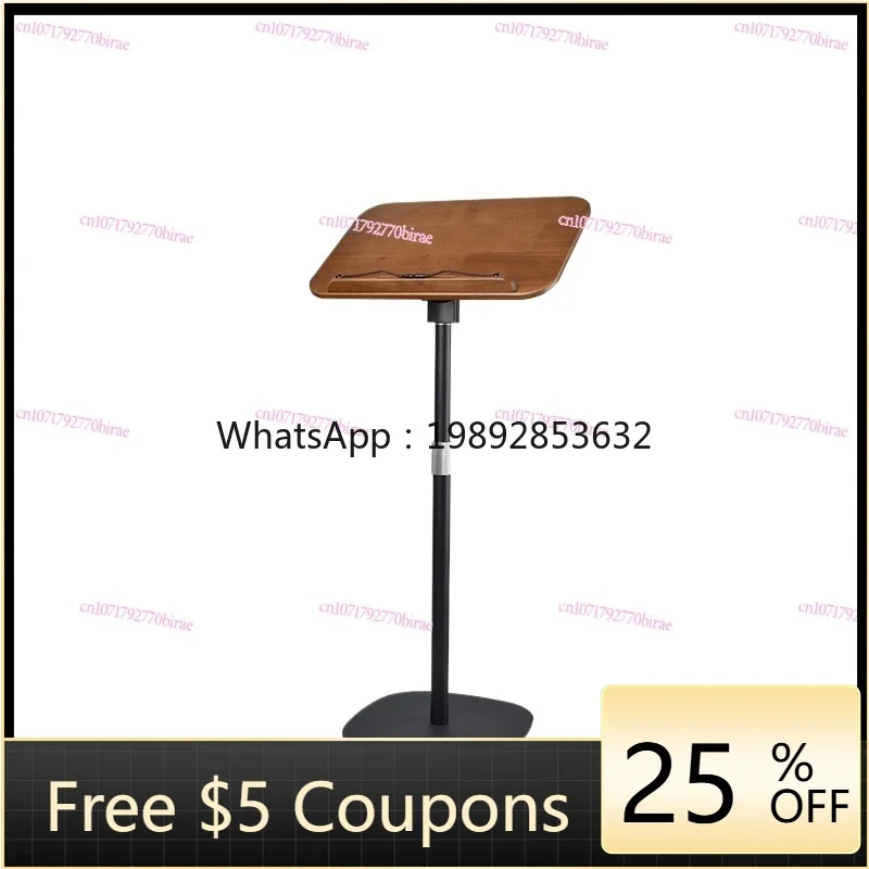 Floor reading stand Reading  Reading  Adjustable angle Music notation  Laptop lifting