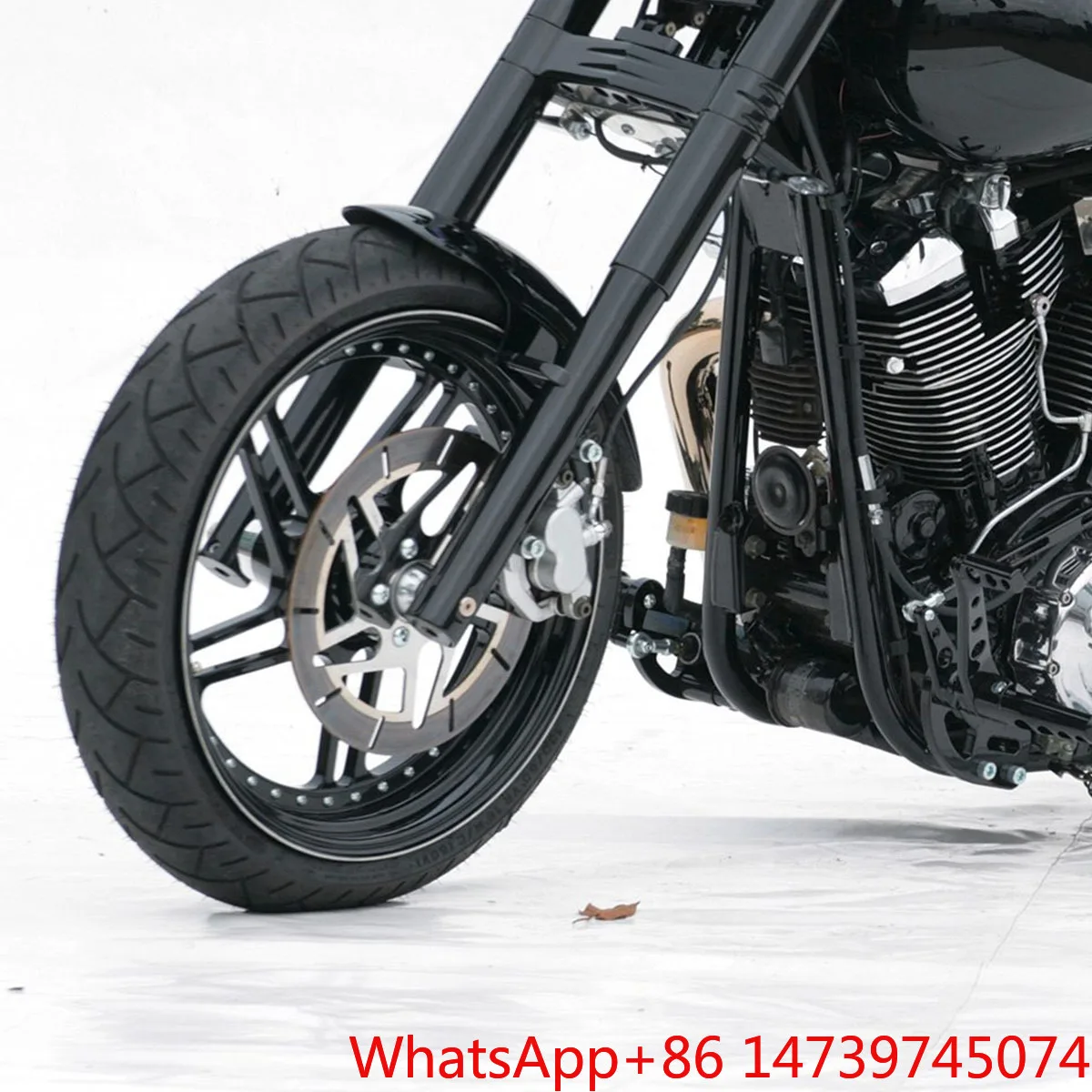 Black Aluminum Alloy Wheel Rim Accessories For Harley 09-later For Road-King Road Glide Street Glide Front & Rear WheelsZhang Xu