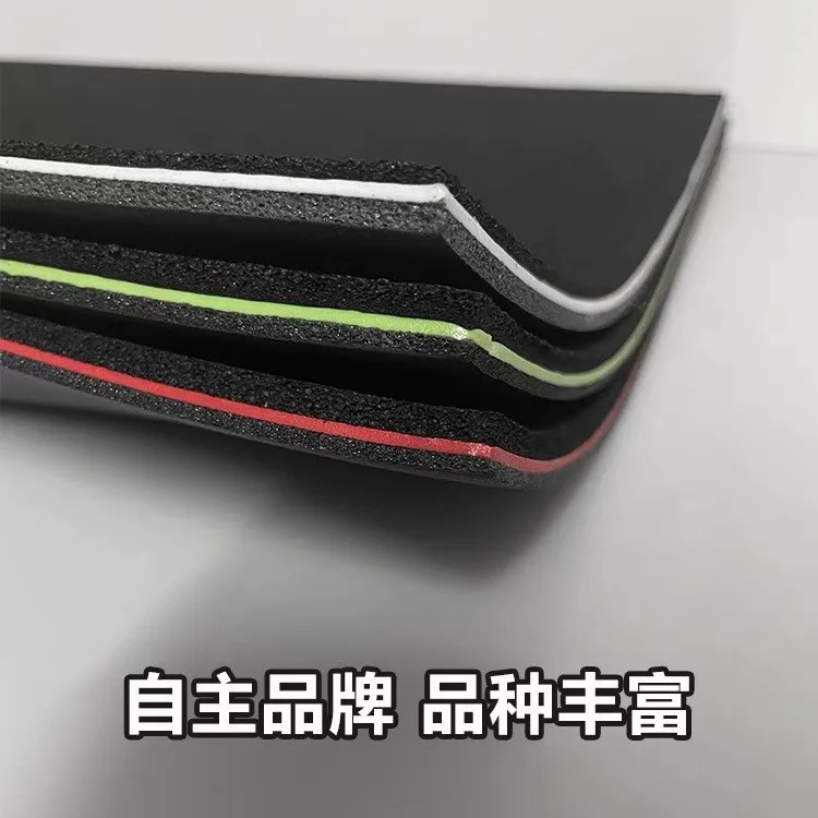 Car Sound Deadening Mat 8mm Butyl Rubber and High Density Foam Sheet, 44x80cm Auto Damping Pad for Floor Chassis Trunk, Heat