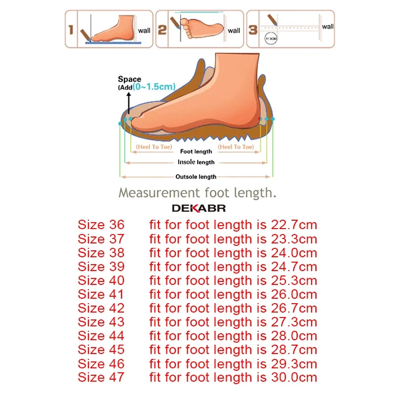 DEKABR Men Wide Barefoot Shoes White Pink Lightweight Breathable Soft Minimalist Casual Men\'s Sneakers Large Size