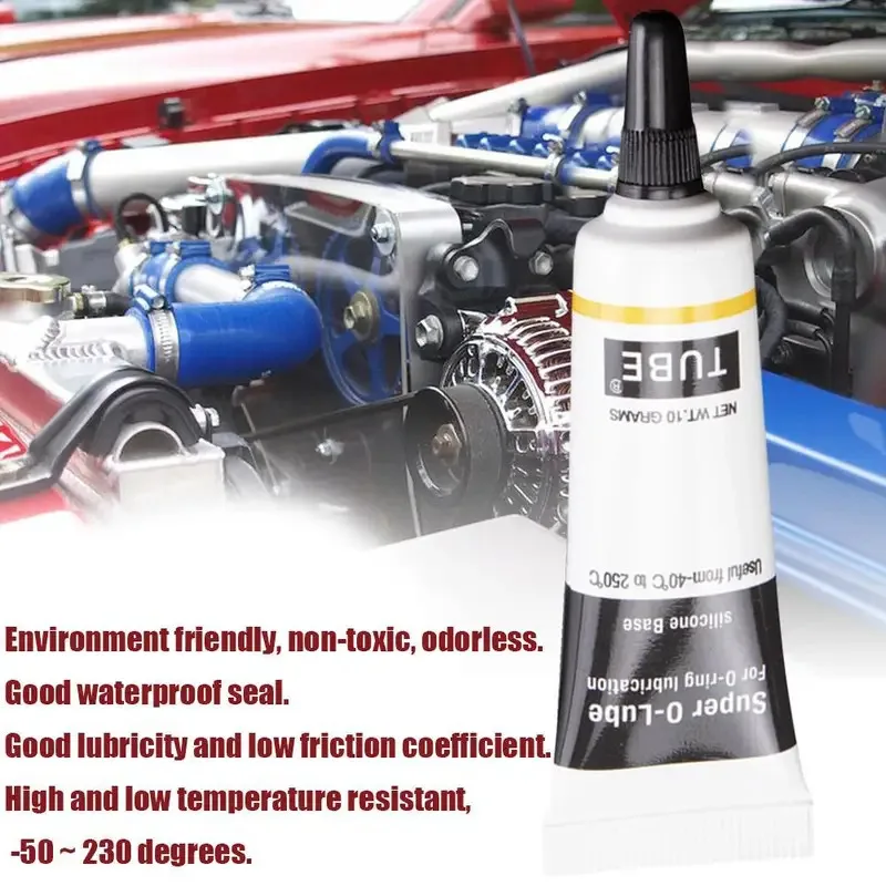 Silicone Grease Waterproof O Seal Ring Lubricant High Low Temperature Resistant for Toy Flashlight Valve O-ring Seal