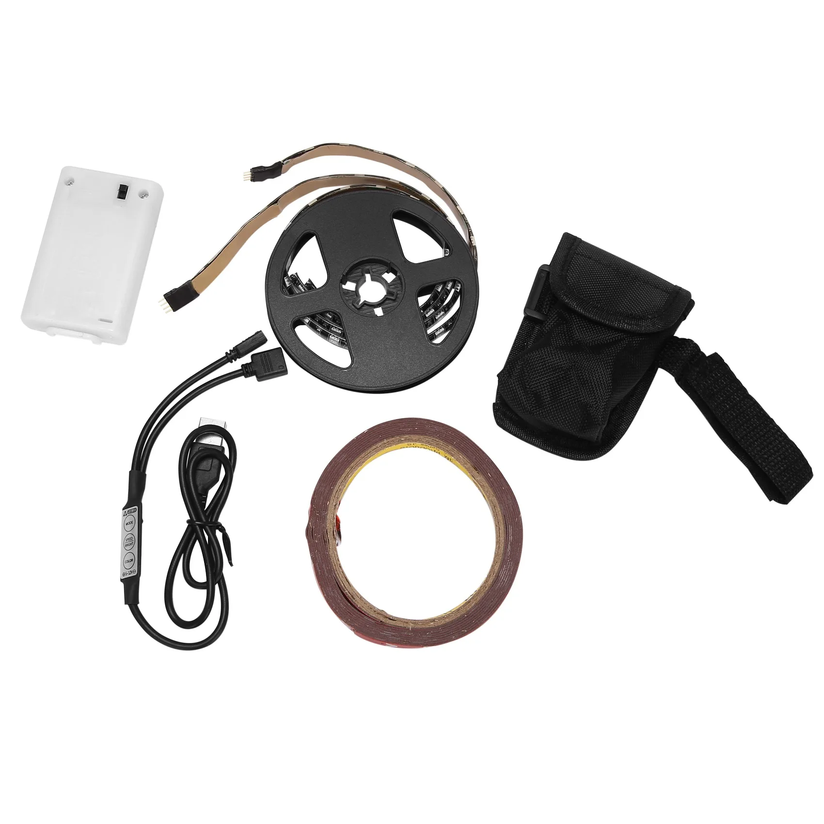 

Водонепроницаемый электрический скутер, складные светодиодные ленты для скейтборда, скутера, украшения вечеринки для Xiaomi M365 1S-AS55