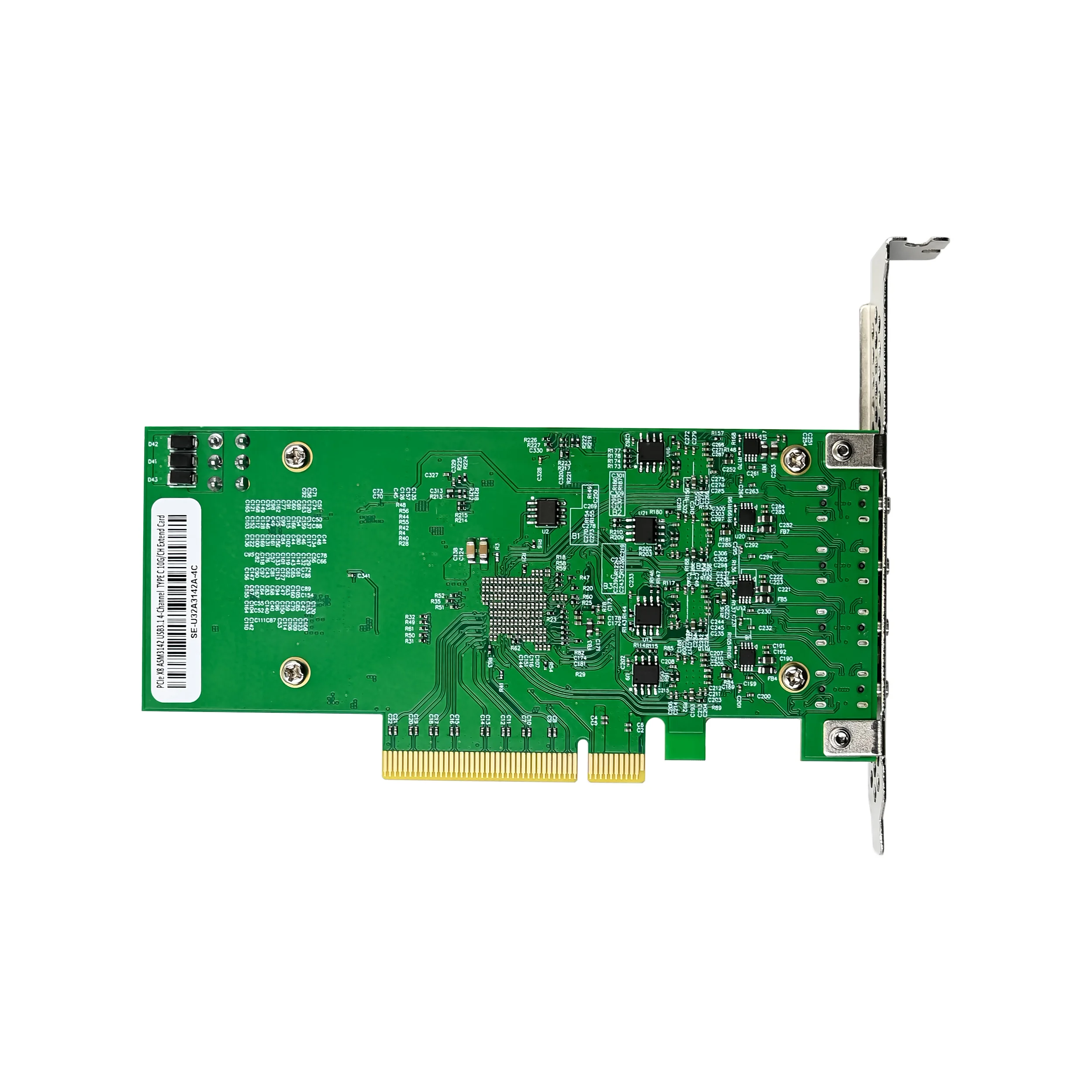 PCIe X16 ASM3142 4CH 10G USB3.1 بطاقة التقاط الرؤية #2