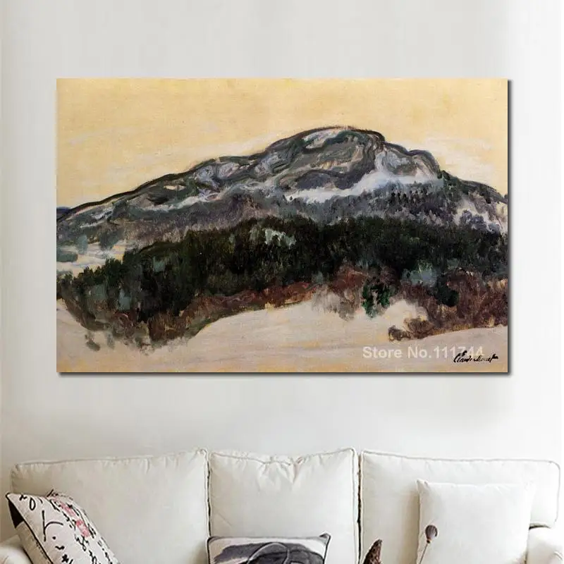 Art for Office Space Mount Kolsaas Norway Claude Monet Paintings High Quality Hand Painted