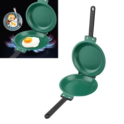 Double Side Titanium Steel Coating Flip Frying Pan Pancake Maker Household Kitchen Cookware Kitchen Cookware Pancake Frying Pan