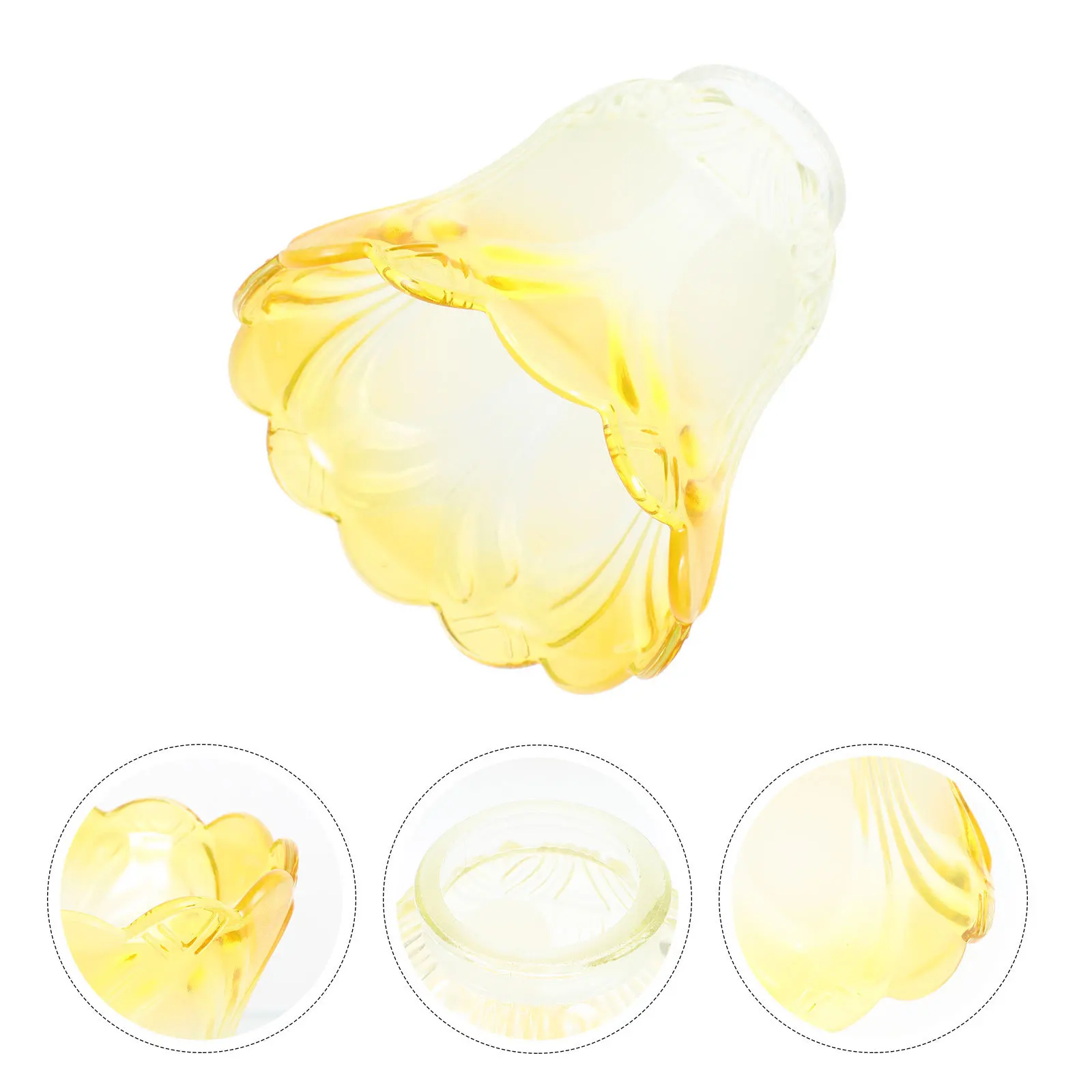 ペンダントライト用交換ガラスシェード-天井ランプカバー-吊り下げランプシェード-照明器具カバー-電球ケージガード