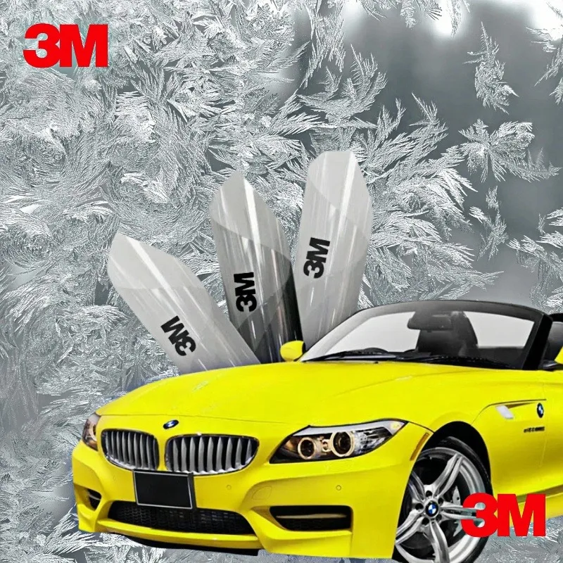

3m car window coloring film, ultraviolet thermal insulation window film | Rapid cooling to protect privacy 1.52M*30M UV99%
