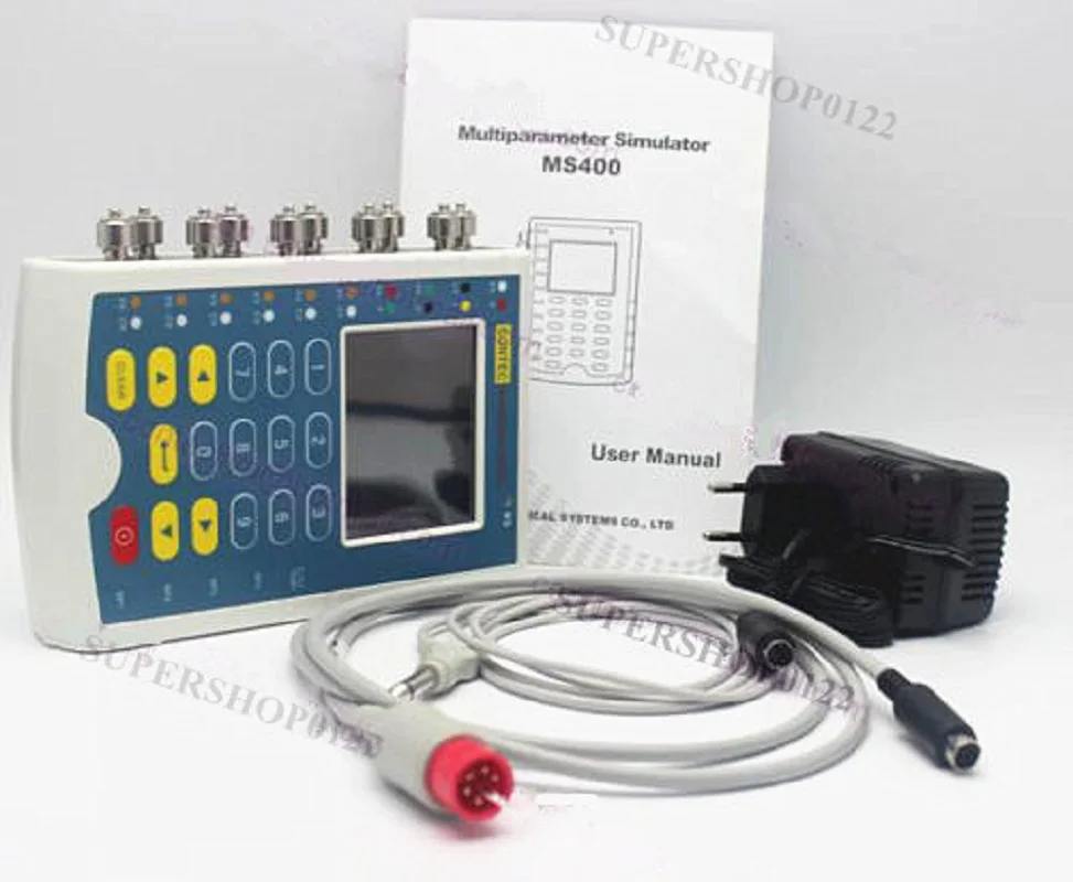 Portable Contec Touch MS400 Multi-parameter Patient Simulator,ECG Simulato