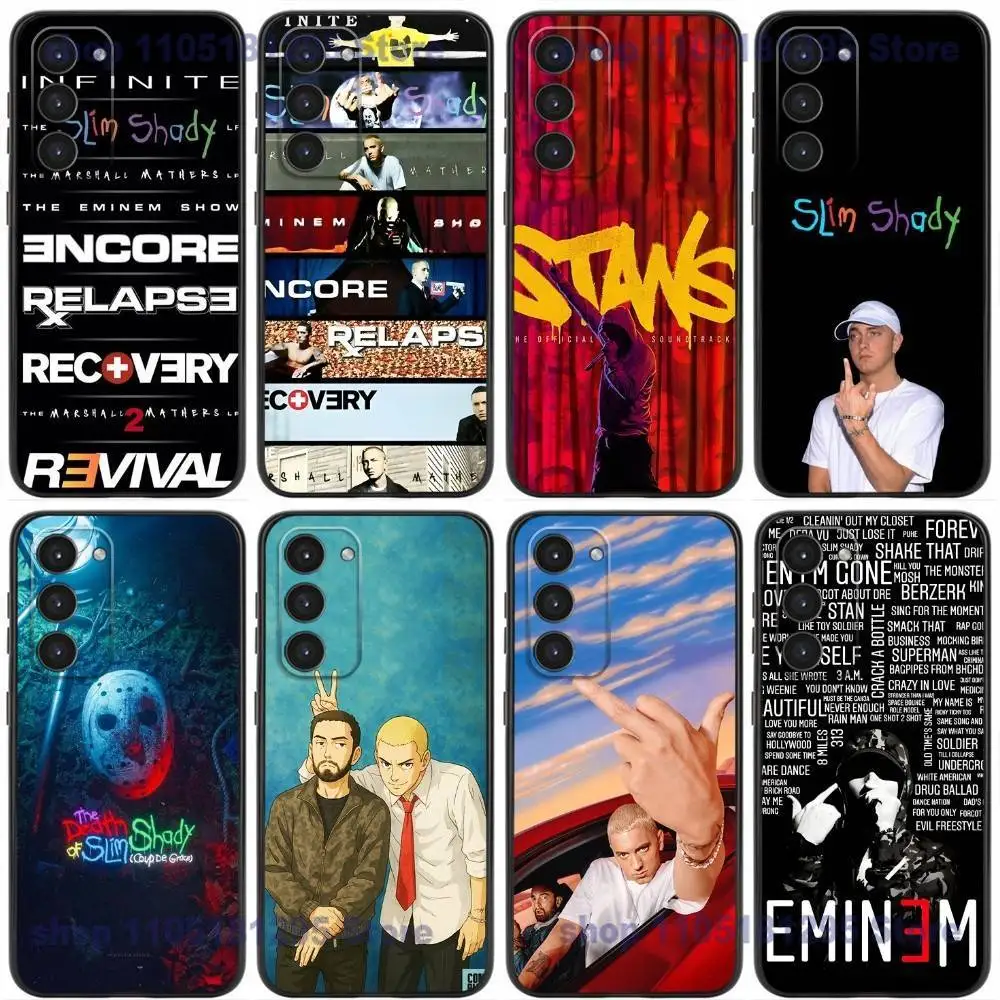 

E-Eminems STANS 2025 Phone Case For Samsung Galaxy A32,21s,22,31,52,53,72,73,Note20,8,9,10 Soft Silicone Black Cover