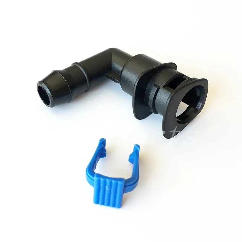 Headlamp Washer Pump Connector Elbow For VW Passat B6 Golf 5 MK6 Jetta Polo 6R Tiguan Touran Audi A6 C5 C6 A4 B7 A8 1J0955665E