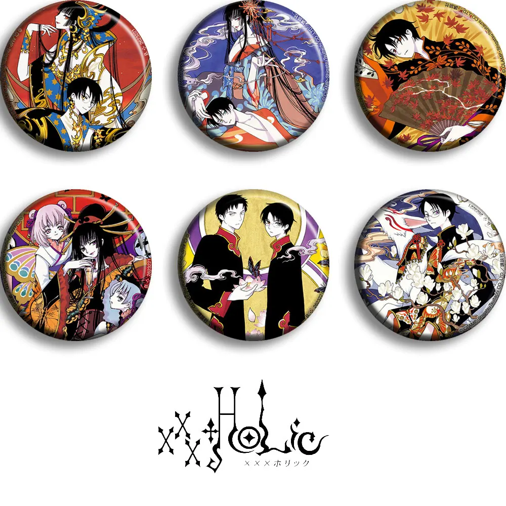 58mm XXXHOLiC Badges  broche Iron Icons spilla