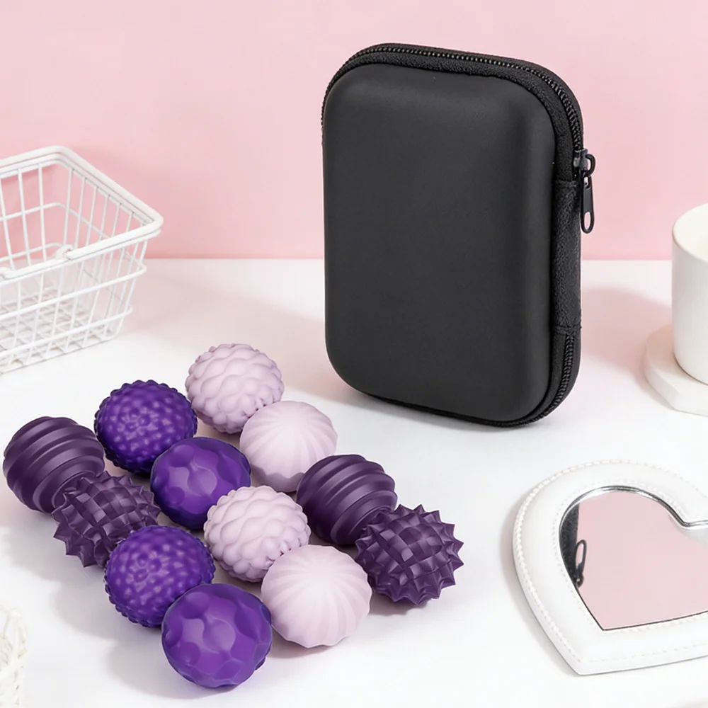 ลูกบอลแม่เหล็กซิลิโคน 6/12 ชิ้น ของเล่นฝึกสมาธิสำหรับผู้ใหญ่ บรรเทาความเครียด ของเล่นเสริมพัฒนาการสำหรับผู้มีภาวะออทิสติก สมาธิสั้น ความวิตกกังวล ของเล่นสนุกๆ สำหรับโต๊ะทำงาน