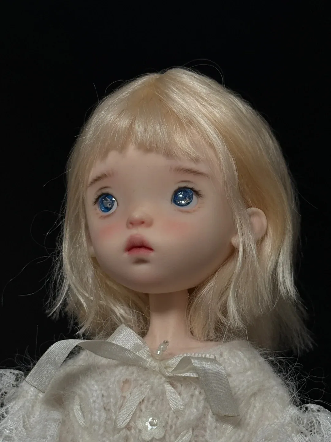 새로운 sd bjd 베이비 1/6 25cm 여자 아기 큰 인형 소녀 작은 천 레진 메이크업 소녀 관절 움직임 가능 스팟 메이크업 무료 배송