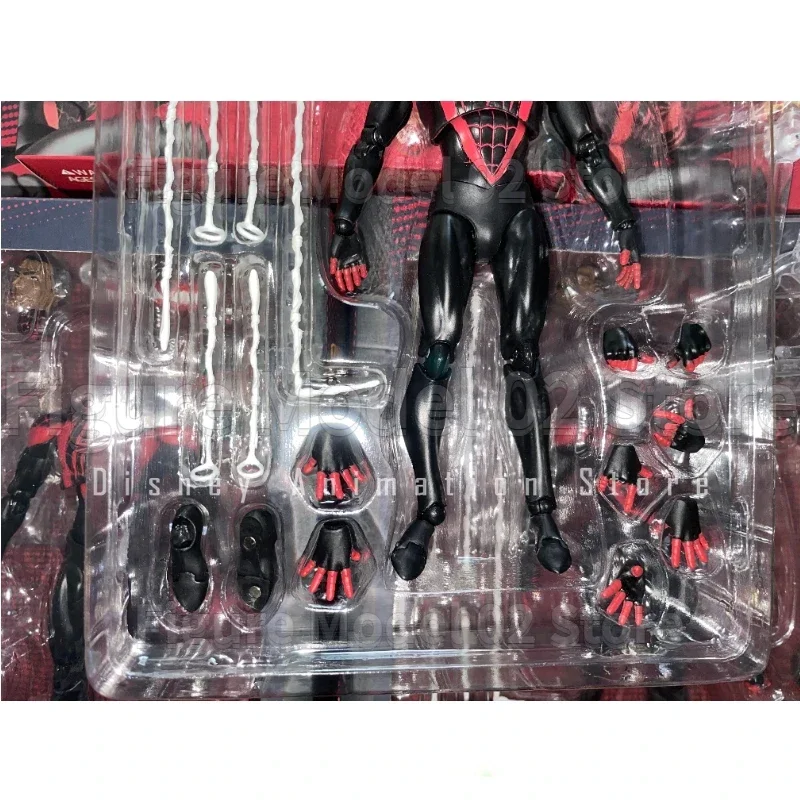 In Stock CT Toys Spider Man KO NO.092 SHF Spider Man Miles Milse Morales Venom Anime Action Figures Models Toys