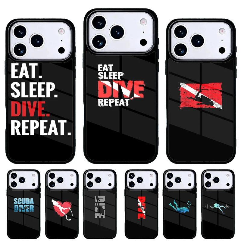 Funda estanca de buceo para iPhone 17 Air – Carcasa sumergible para pesca