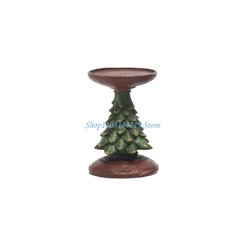 

N5KC Christmas Tree Holder Holiday Centerpiece for Christmas, Home, Party, Mantel, and Festive Dining Decorations