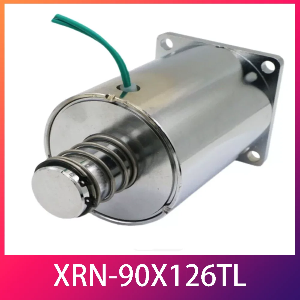 XRN-90X126TL Tubular DC Solenoid Valve 12V 24V 25kg Force 10-15mm Stroke Length for Industrial Automation